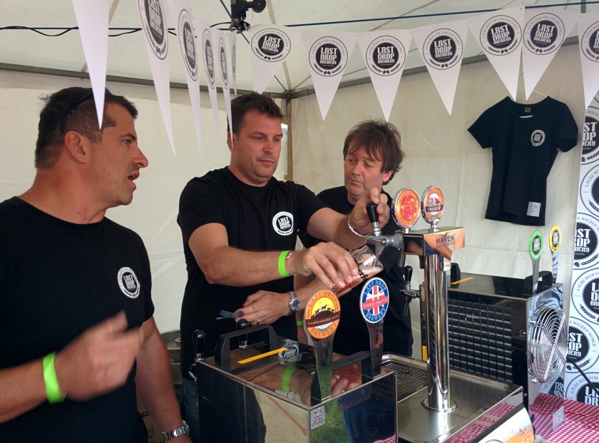 Jan and his team at Last Drop at Freo Beer Fest
