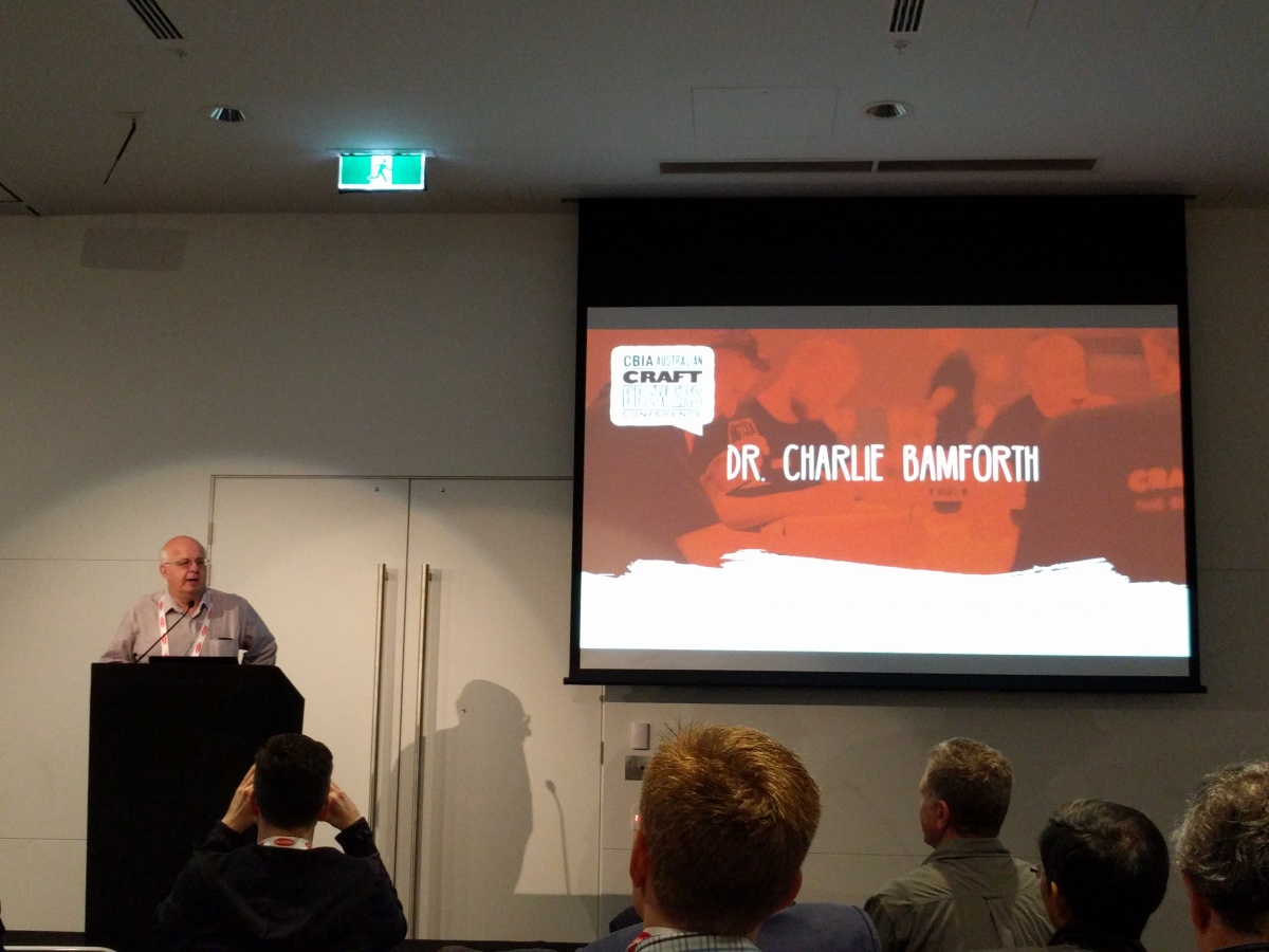 Australian Craft Brewers Conference: Dr Charlie Bamforth